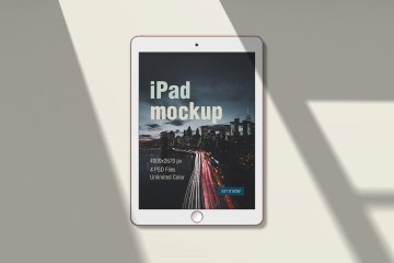 高品质智能iPad设备样机场景生成器iPad Scene Creator Mockup