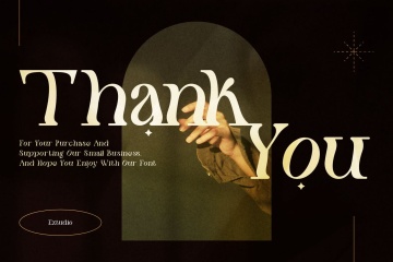 现代时尚海报杂志品牌排版英文衬线字体 Stylish Modern Font - Louvenia