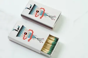 高端酒店火柴盒包装水样机