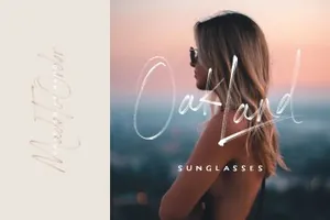 龙飞凤舞飘逸手写英文字体 Rustic Gold SVG Brush Script