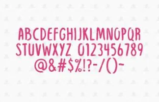 唇膏笔迹手写字体 Lipstick Handwriting Font