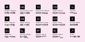 一款圆润拉长英文装饰字体Novel Sans Condensed Pro