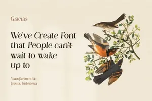 新复古美学海报杂志排版英文衬线字体 Modern and Aesthetic Serif - Granchy