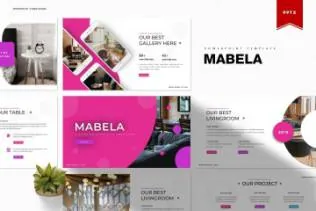 时尚居家ppt模板下载mabela powerpoint