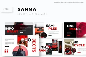 模板精美ppt模板Sanma - Powerpoint