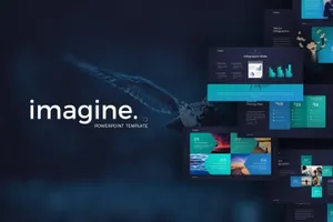 powerpoint幻灯片演示模板imagine powerpoint