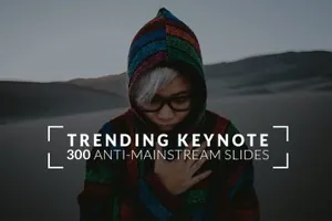 趋势ppt素材模板 Trending Powerpoint