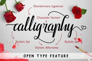 [限时免费]The Callpedia Font Duo手写英文字体