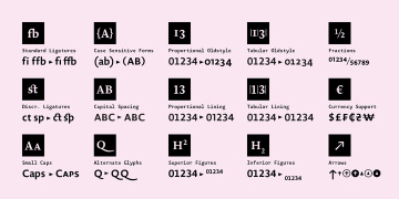 一款圆润英文装饰字体