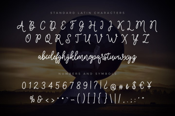 付费手写英文字体 Cosmodrome Monoline Script Font