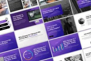 时尚高端大数据ppt模板clean four presentation