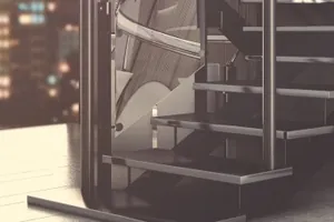 少见稀有的LOFT商住两用公寓办公室内营业厅广告设计样机VI展示模型