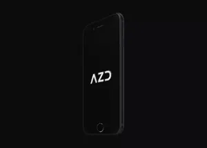 iPhone7手机模型PSD贴图模板Bundle of floating iPh