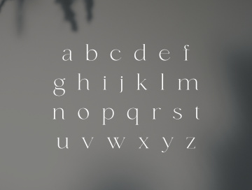 适合品牌设计的典雅奇特的英文衬线字体 fonde - elegant chique font
