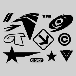 经典赛车运动品牌快速移动动态图形字体样式素材 HVNTER - RACER TYPEFACE