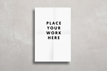 简单海报样机模型 SIMPLE POSTER MOCK UP