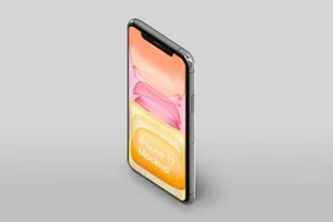 高品质的iPhone 11 Pro APP UI样机展示模型mockups