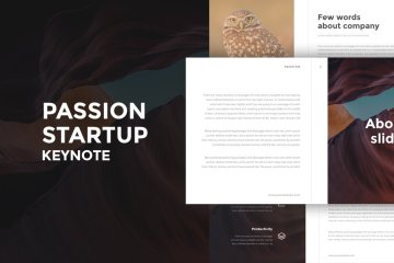 激情主题模板礼品 Passion Keynote Template