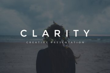 简约的ppt模板下载 Clarity Keynote Template