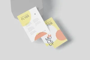 A6尺寸单页传单样机