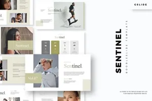 优雅清新时尚高端多用途的高品质sentinel-google-slides