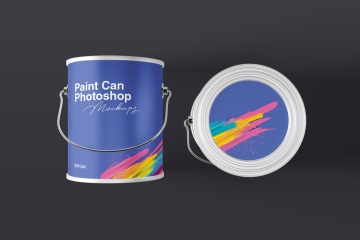 油漆罐包装设计样机