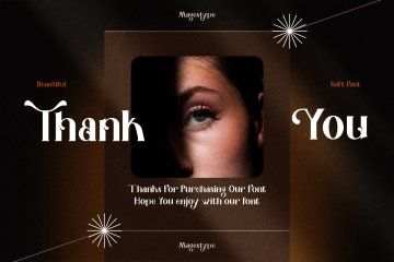 优雅时尚奢华的品牌海报杂志排版英文衬线字体 Magestic Std - Moullete Font