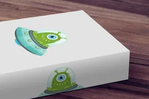 时尚高端简约包装盒设计VI样机展示模型mockups