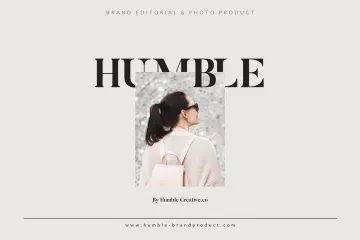 超现代的品牌提案商业计划书演讲ppt模板素材 HUMBLE Brand Editorial Presentation