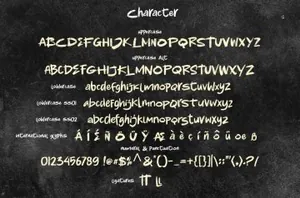 可爱手写漫画英文字体 KIBO SQUAD - Display Comic Font