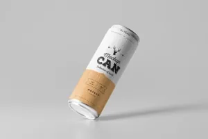 高品质的500ML可乐啤酒易拉罐包装设计can-mock