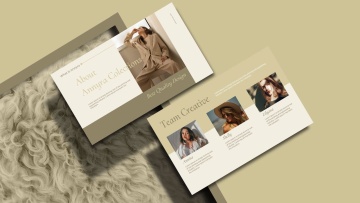 时尚优雅的ppt模板下载