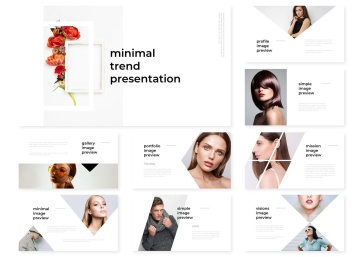 极简主义的高端ppt模板下载