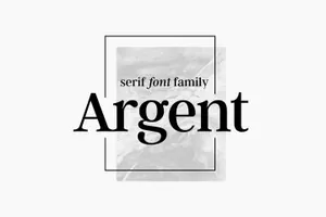衬线字体 Argent CF expressive serif font