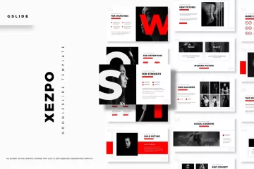 带有SWOT分析的高品质大数据Google Slides谷歌幻灯片