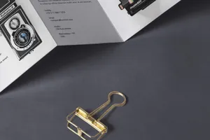 四折页传单样机贴图模版素材 4 Fold Panel Psd Brochure Mockup