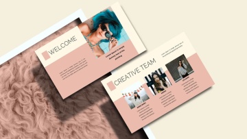 优雅的温馨风格ppt模板下载