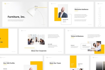 家具产品展示的ppt模板下载