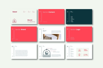 干净的极简主义设计与灵活的ppt模板下载