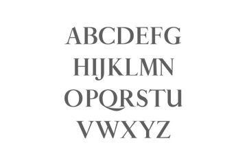 现代设计风格英文衬线字体家族 Aable A Modern Serif