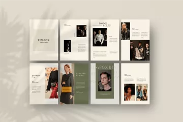 创意多用途A4 尺寸和比例的个人简历ppt模板