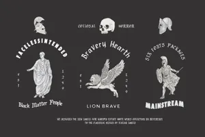 现代版式设计英文衬线字体 Liondales amp;amp; Extra