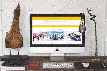 Lotus - Yoga PSD Template