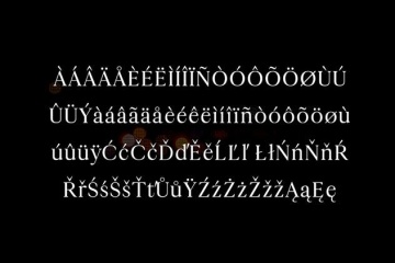 现代极简英文版式设计衬线字体 Maiah Serif Font Family