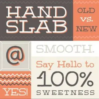 英文手绘衬线字体下载 HandSlab