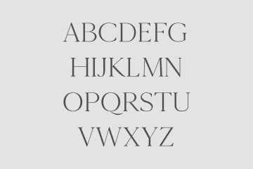 排版印刷网页设计适用的英文衬线字体家族 Cammron Serif Font