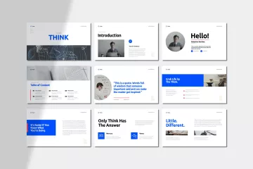 45干净专业的商业计划书ppt模板