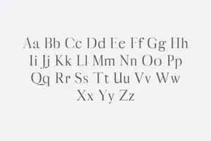 一套非常漂亮的现代英文衬线字体家族 Myron Serif Fonts