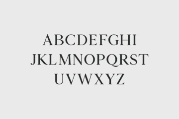 版式设计必备的现代优雅衬线字体家族 Zimra Serif Fonts