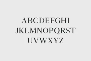 版式设计必备的现代优雅衬线字体家族 Zimra Serif Fonts